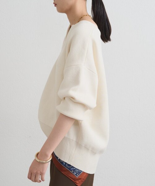 「LOUNGEDRESS」 長袖ニット FREE ブラック レディース_画像7