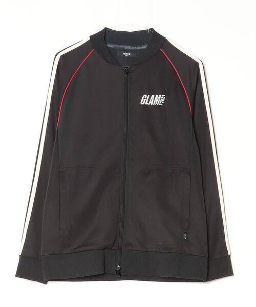 glamb（グラム） ジャージブルゾン S ブラック メンズ : ZOZOTOWN 