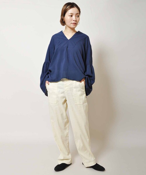 「Johnbull」 パンツ SMALL オリーブ レディース_画像3