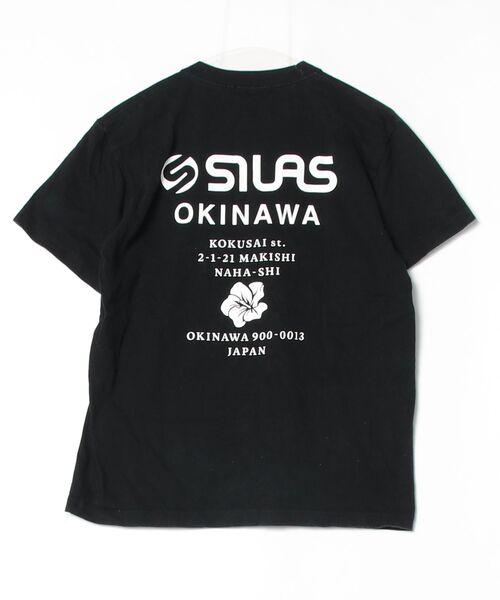 「SILAS」 半袖Tシャツ MEDIUM ブラック メンズ_画像2