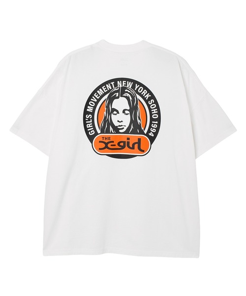 ワンピース CIRCLE LOGO AND FACE S/S BIG TEE DRESSの画像