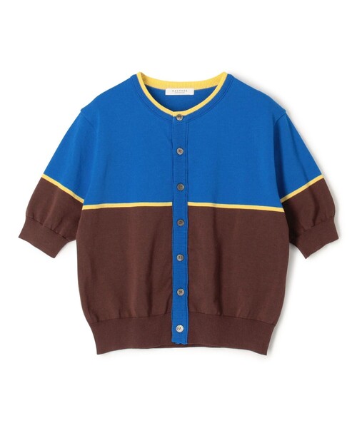 MACPHEE（マカフィー） ニットカーディガン S ブルー レディース