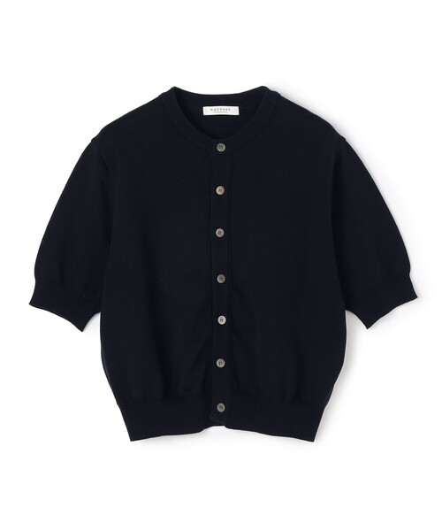 MACPHEE（マカフィー） ニットカーディガン S ブルー レディース