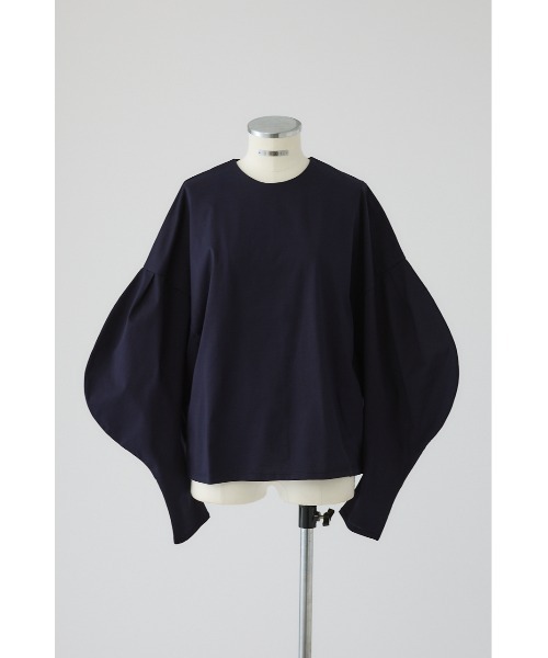 RIM.ARK tシャツ Curved line cotton tops カーブド ライン コットン