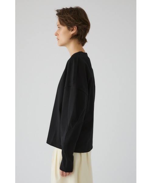 RIM.ARK tシャツ Curved line cotton tops カーブド ライン コットン