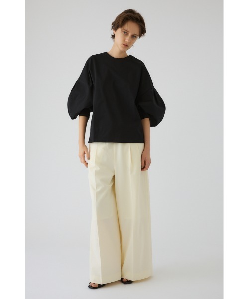 RIM.ARK tシャツ Curved line cotton tops カーブド ライン コットン