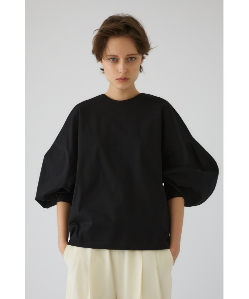 RIM.ARK tシャツ Curved line cotton tops カーブド ライン コットン