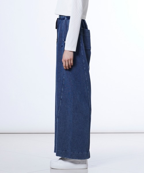 「DOUBLE STANDARD CLOTHING」 スウェットパンツ 38 グレー レディースの画像