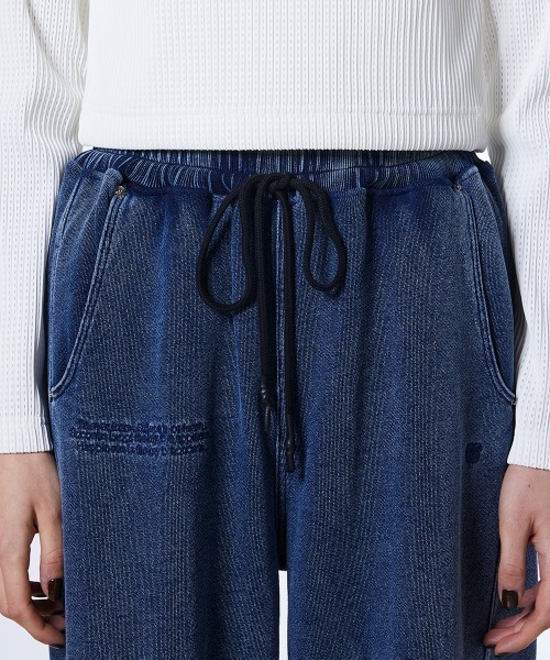 「DOUBLE STANDARD CLOTHING」 スウェットパンツ 38 グレー レディースの画像