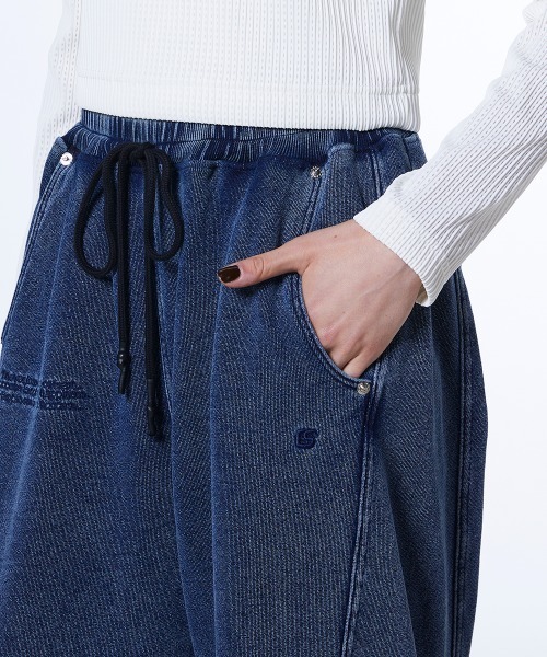 「DOUBLE STANDARD CLOTHING」 スウェットパンツ 38 グレー レディースの画像