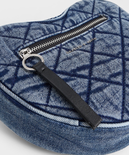 「CHARLES \u0026 KEITH」 ショルダーバッグ S ブルー系その他3 レディースの画像