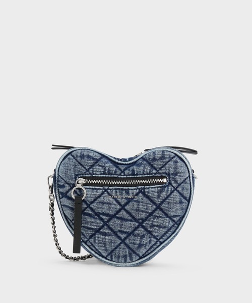「CHARLES \u0026 KEITH」 ショルダーバッグ S ブルー系その他3 レディースの画像