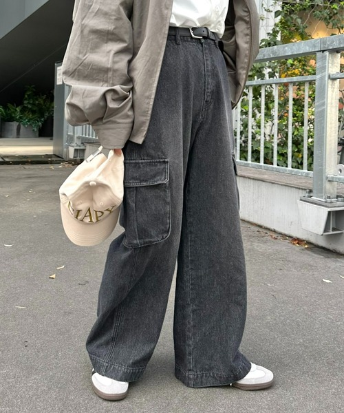 「CIAOPANIC TYPY」 デニムパンツ LARGE ブラック メンズ_画像6