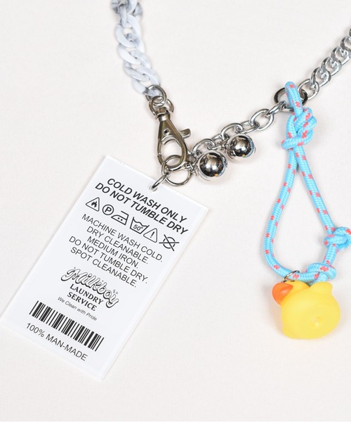 MILKBOY（ミルクボーイ） ネックレス LAUNDRY CHARM CHAIN ネックレス