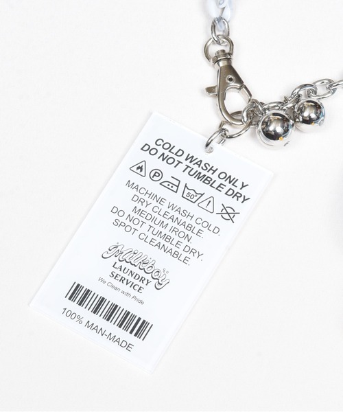 MILKBOY(ミルクボーイ) ネックレス LAUNDRY CHARM CHAIN ネックレス MILKBOY(ミルクボーイ) ネックレス LAUNDRY CHARM CHAIN ネックレス