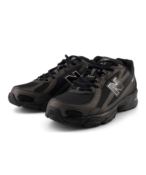 「New Balance」 ローカットスニーカー 23.5cm ブラック レディース_画像5