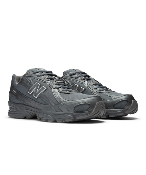 「New Balance」 ローカットスニーカー 23.5cm ブラック レディース_画像6