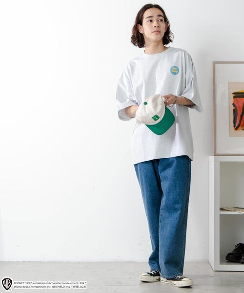 「WEGO」 半袖Tシャツ MEDIUM スミクロ メンズ_画像8