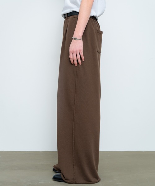 「SINSS」 スウェットパンツ MEDIUM ブラウン メンズの画像