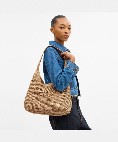 コーチ　カゴバッグ COACH（コーチ） かごバッグ カゴバッグ ブルックリン ショルダー