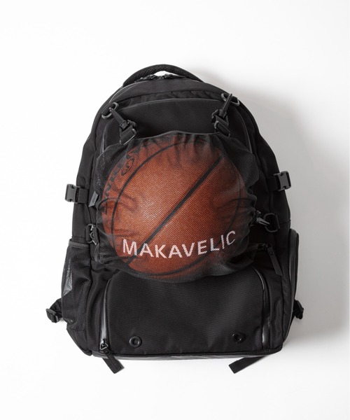 「MAKAVELIC」 リュック ONE SIZE ブラック メンズ_画像9
