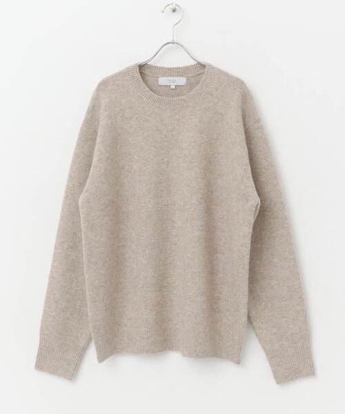 「URBAN RESEARCH ROSSO MEN」 長袖ニット LARGE グレー メンズ_画像6