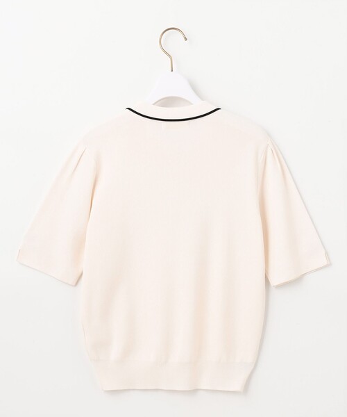 「ANY SIS」 半袖ニット 4 グレー レディース_画像8