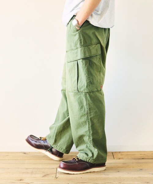 HINSON ワイドパンツ カーゴパンツ HINSON/ヒンソン 6Pkt Pants/6