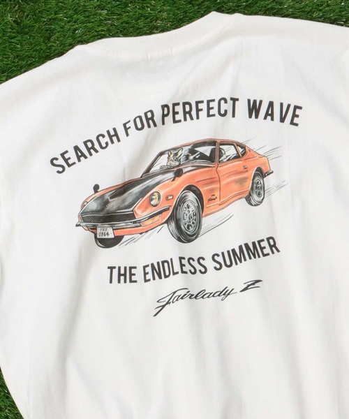 「The Endless Summer」 半袖Tシャツ MEDIUM ベージュ メンズ_画像5