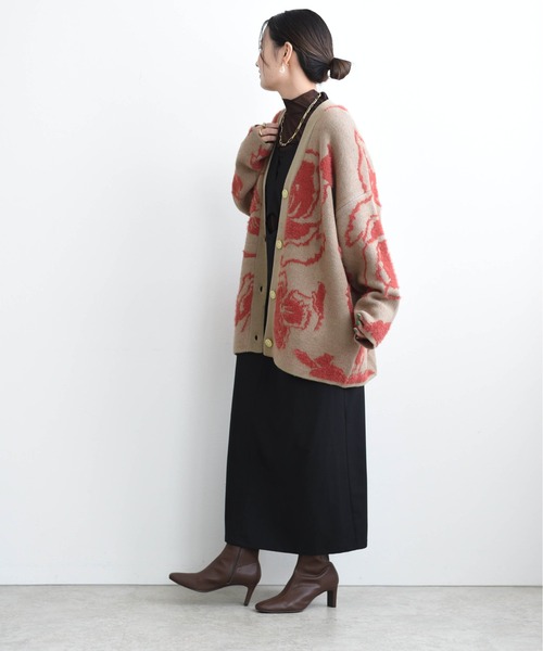 「Eimee Law」 ニットカーディガン 38 ブラック レディース_画像7