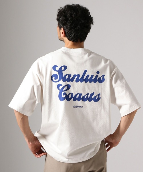 BAYFLOW(ベイフロー) tシャツ SUNSETバックプリントTシャツ メンズ BAYFLOW(ベイフロー) tシャツ SUNSETバックプリントTシャツ メンズ