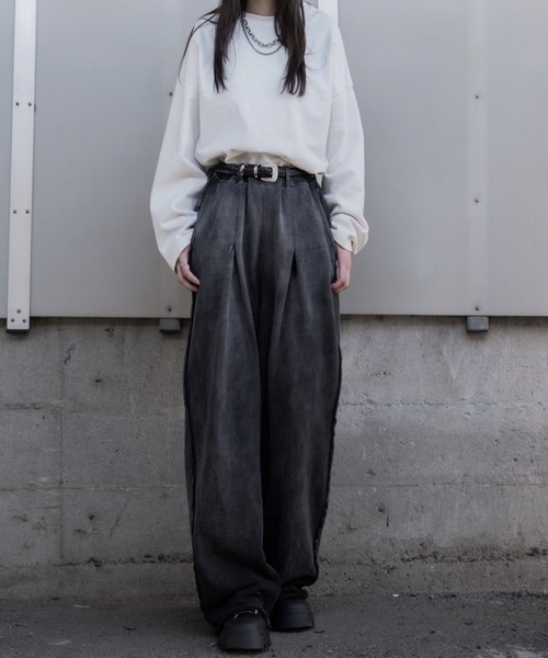 「INTER FACTORY」 スウェットパンツ SMALL グレー メンズ_画像4