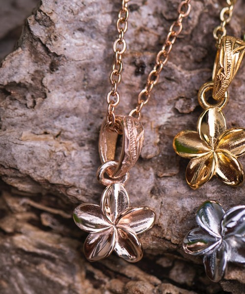 アレルギー対応 ネックレス Plumeria necklace/「ハワイアンジュエリー 
