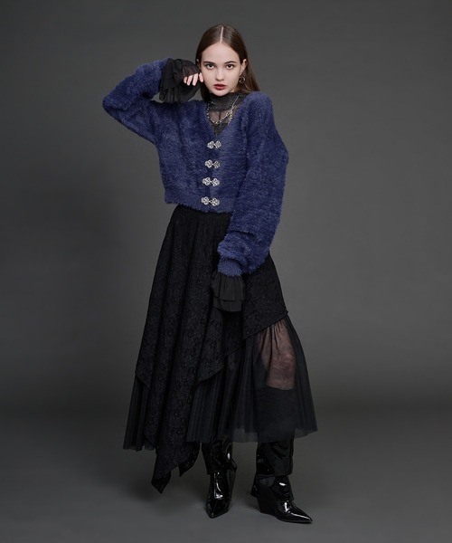 Ellno de Mavie（エルノデメヴィ） ロング スカート アシンメトリー