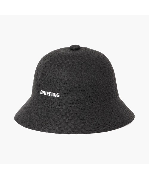 ゴルフ 「BRIEFING GOLF／ブリーフィングゴルフ」MEN'S BASKET WEAVE BELL HAT メンズ