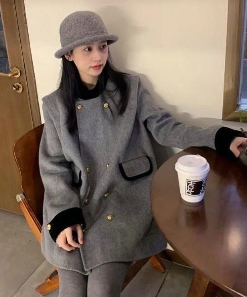 「LADY LIKE」 ジャケット M グレー レディース_画像5