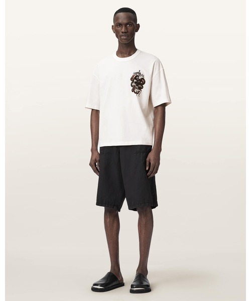 ALLSAINTS（オールセインツ） tシャツ ARAKNID SHORT SLEEVE BOXY