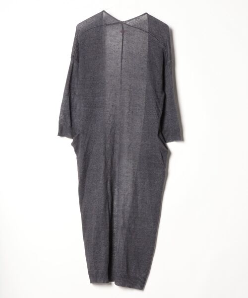 「DEMYLEE」 ニットカーディガン X-SMALL グレー レディース_画像2