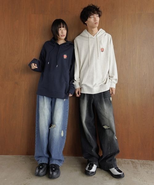 「PBLIM」 デニムパンツ MEDIUM ブルー レディース_画像7