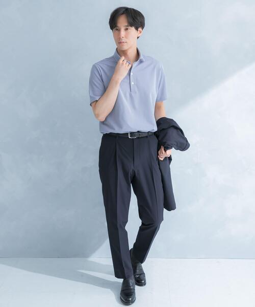 Theory セオリー シアサッカー ストレッチ スラックス URBAN RESEARCH DOORS（アーバンリサーチドアーズ） パンツ LIFE STYLE