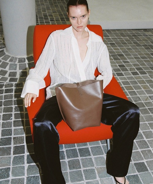 ショルダーバッグ バッグ 「PFT」Crepe Large Bag レディースの画像
