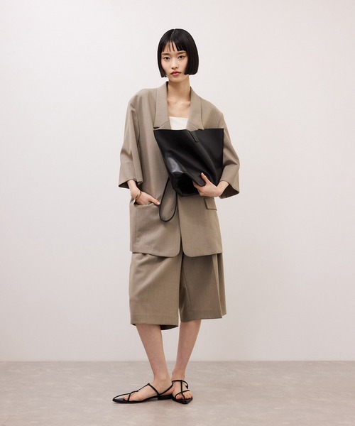 ショルダーバッグ バッグ 「PFT」Crepe Large Bag レディースの画像