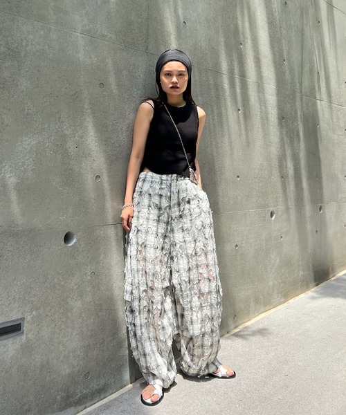 Ameri（アメリ） タンクトップ ノースリーブ MEDI SWEET BACK STYLE