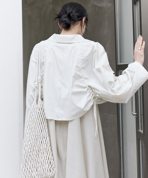 「tageechita」 ジャケット M ライトブルーグレー レディース_画像9