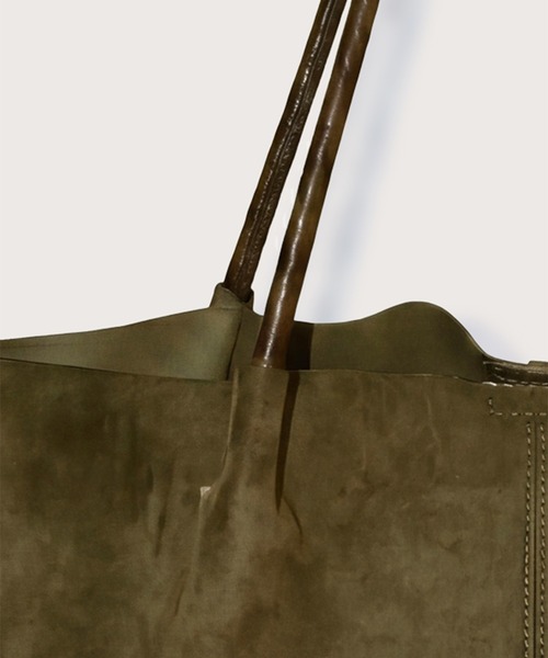 kiehtova トートバッグ 「kiehtova」FAUX SUEDE TOTE BAG/フォックス