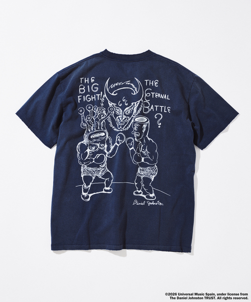 DANIEL JOHNSTON（ダニエルジョンストン） tシャツ 別注 プリント T
