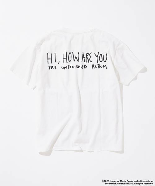 DANIEL JOHNSTON（ダニエルジョンストン） tシャツ 別注 プリント T