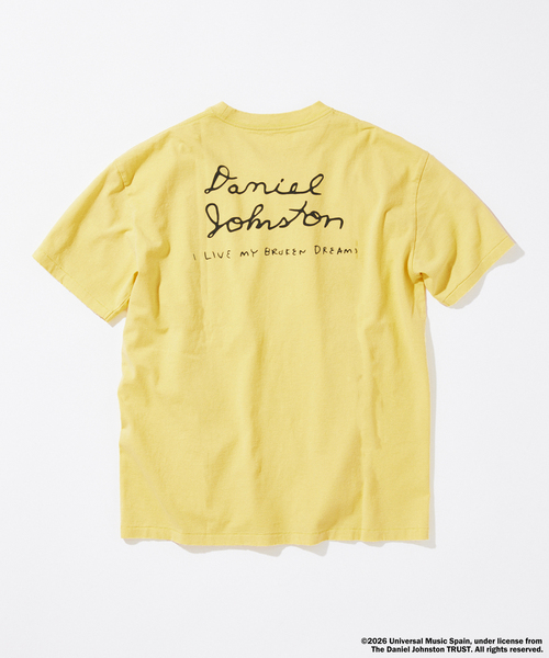 DANIEL JOHNSTON（ダニエルジョンストン） tシャツ 別注 プリント T