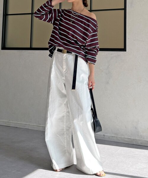 DouDou（ドゥドゥ） パンツ 36 ベージュ レディース : ZOZOTOWN Yahoo