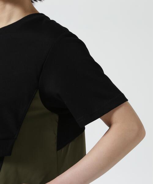 Risley ワンピース 半袖 Risley(リズレー) レイヤードワンピース